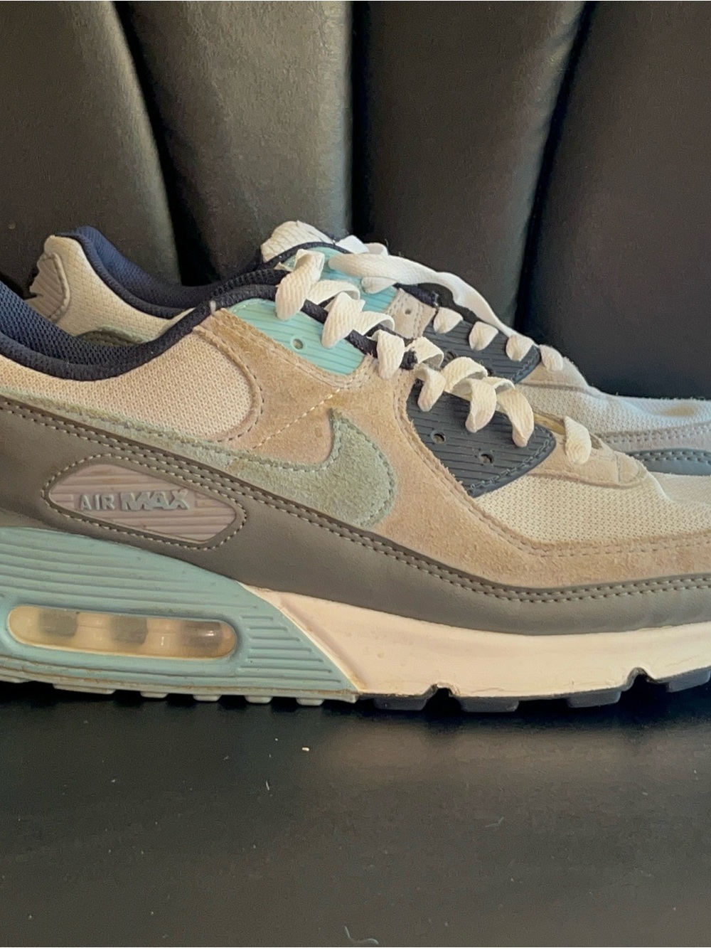 Blue Nike Air Max 90’s Men’s Fashion - Picture 2 of 8